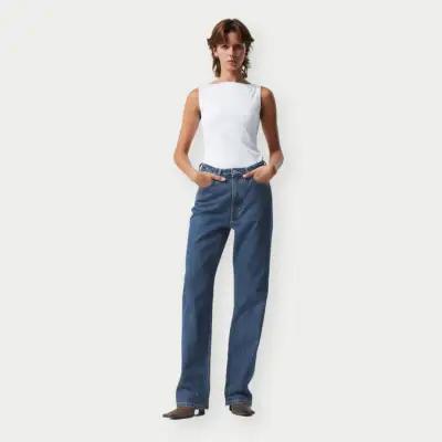 Weekday Rowe Extra High Straight Jeans