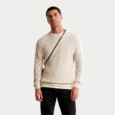 Crochet Crew Sweater